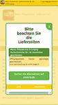Mobile Screenshot of marco-pizzaservice.de